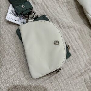Lululemon Olive Green Keychain Pouch
